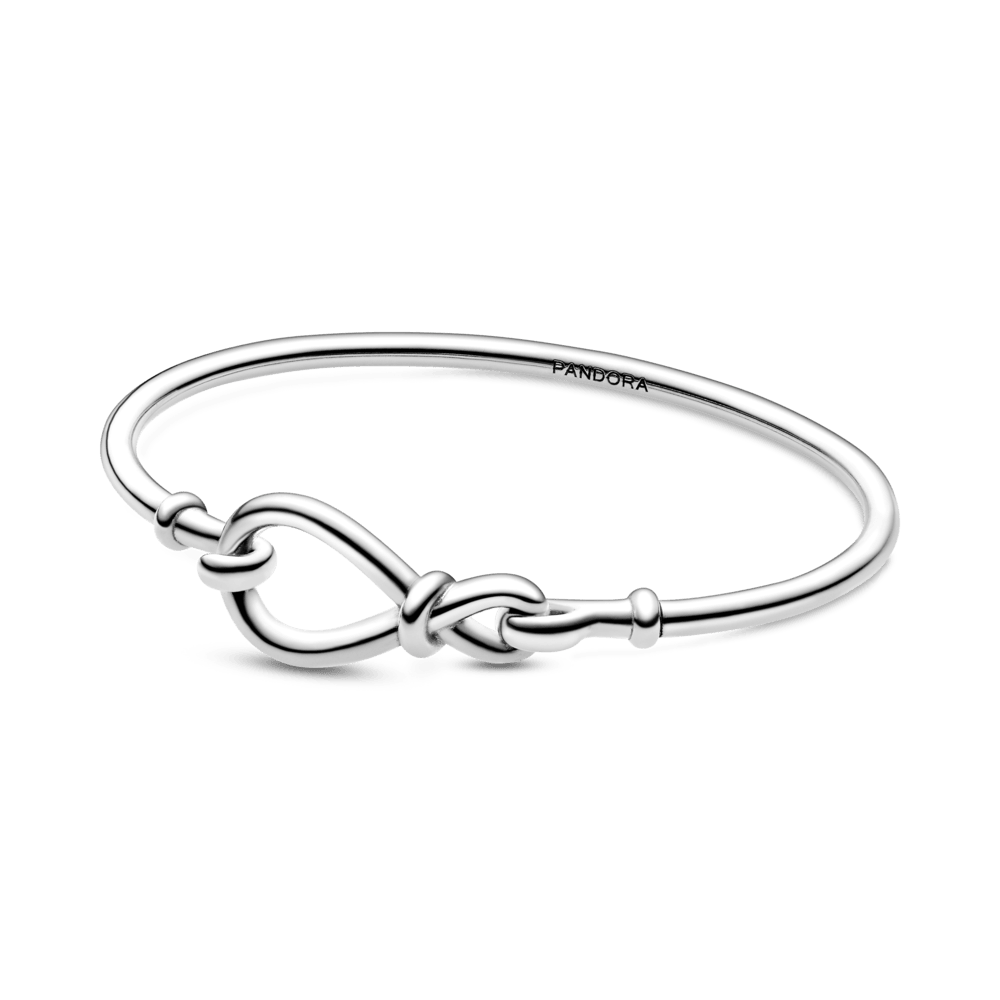 Bracciale rigido Nodo infinito 19 cm