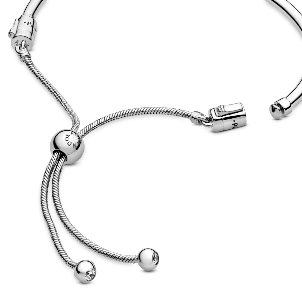 Bracciale rigido Pandora Moments con chiusura regolabile