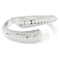 Bracciale rigido Sublima Crystal Pearl SWAROVSKI,Taglio Round Bianco Placcato rodio M - BRACCIALE