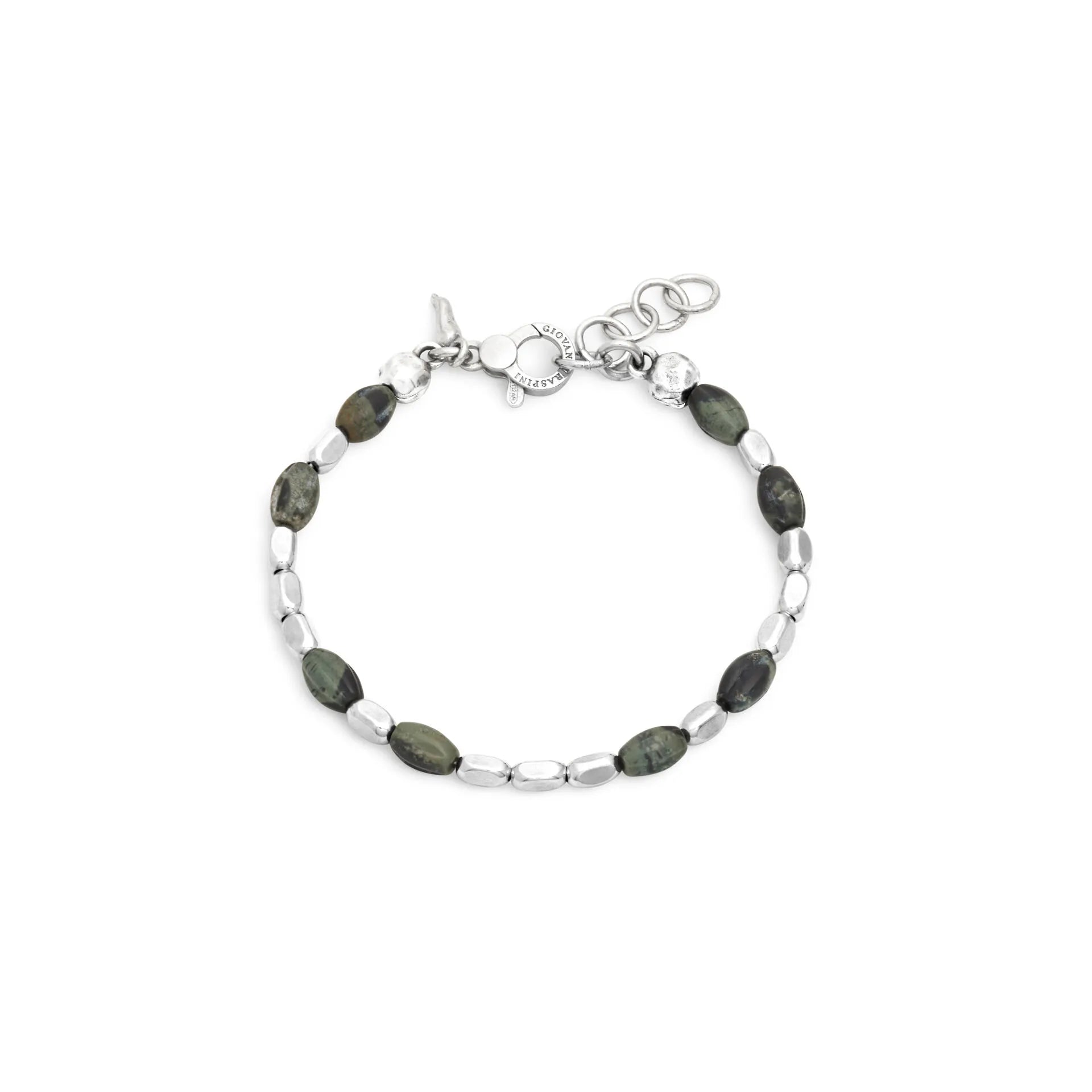 Bracciale Seed Diaspro Africano - M (19 cm) - BRACCIALE