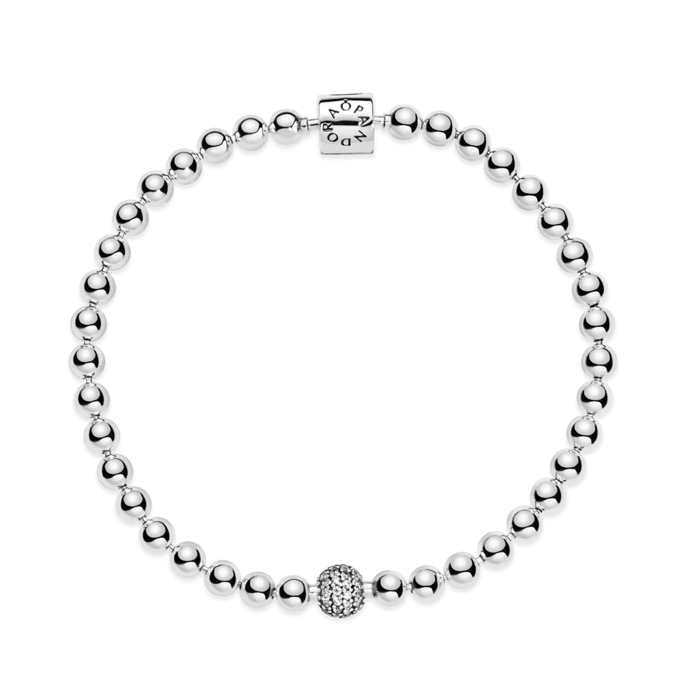 Bracciale Sfere e Pavè