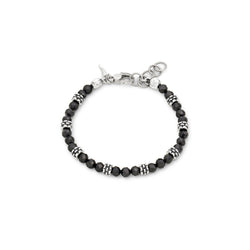 Bracciale Spinello Nero Borchie - BRACCIALE