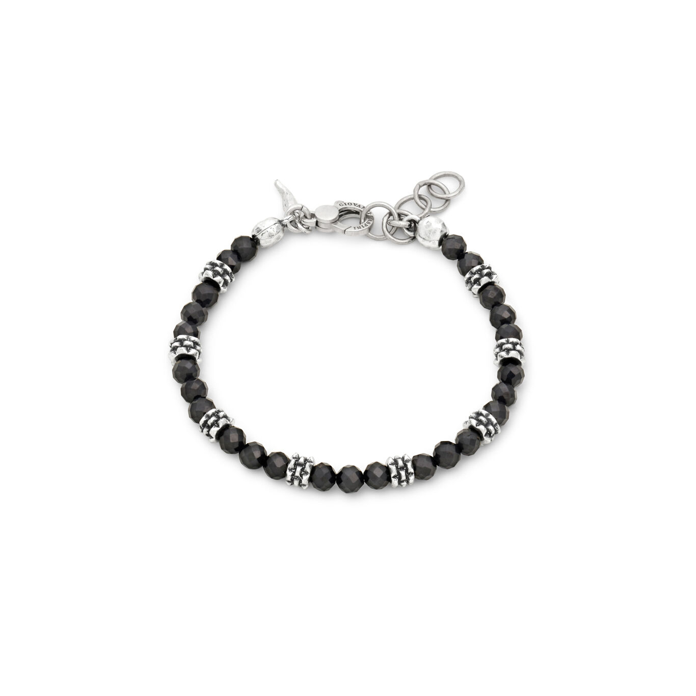 Bracciale Spinello Nero Borchie - BRACCIALE