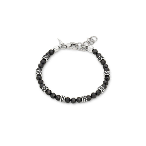 Bracciale Spinello Nero Borchie - BRACCIALE