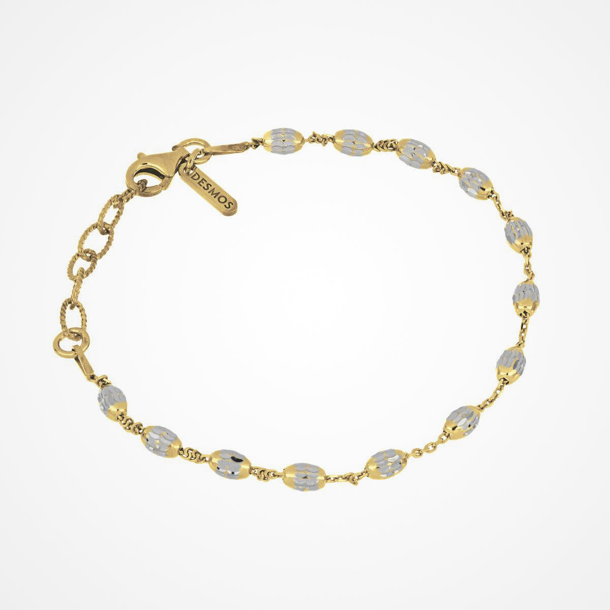 Bracciale Station Nebula Bicolor e Tricolor Giallo & Bianco