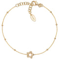 Bracciale Stella Godronato Dorato