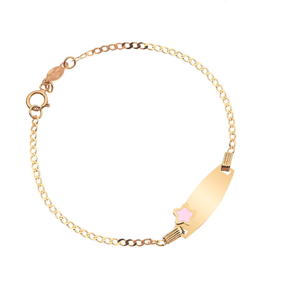 Bracciale Stella targhetta