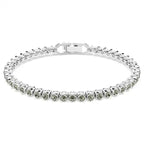 Bracciale Swarovski Imber Emily Tennis Cristalli Neri e Placcatura Rodio - BRACCIALE