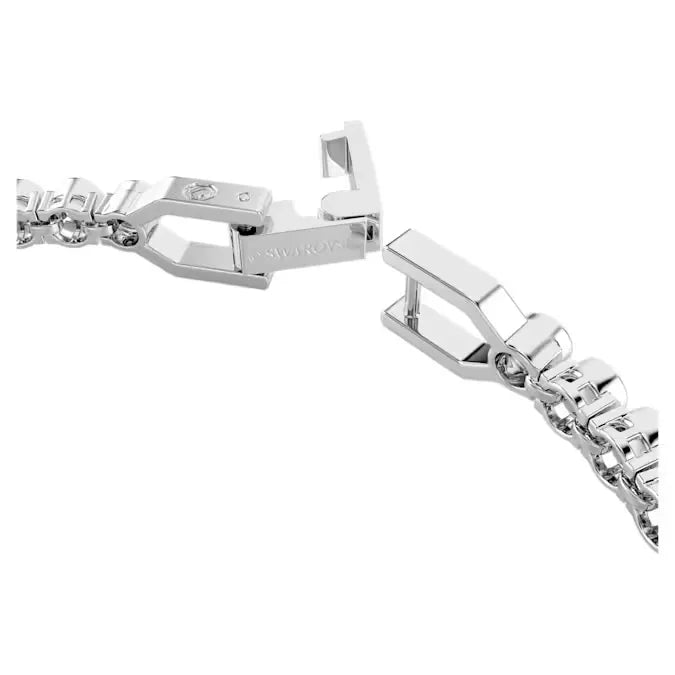 Bracciale Swarovski Imber Emily Tennis Cristalli Neri e Placcatura Rodio - BRACCIALE