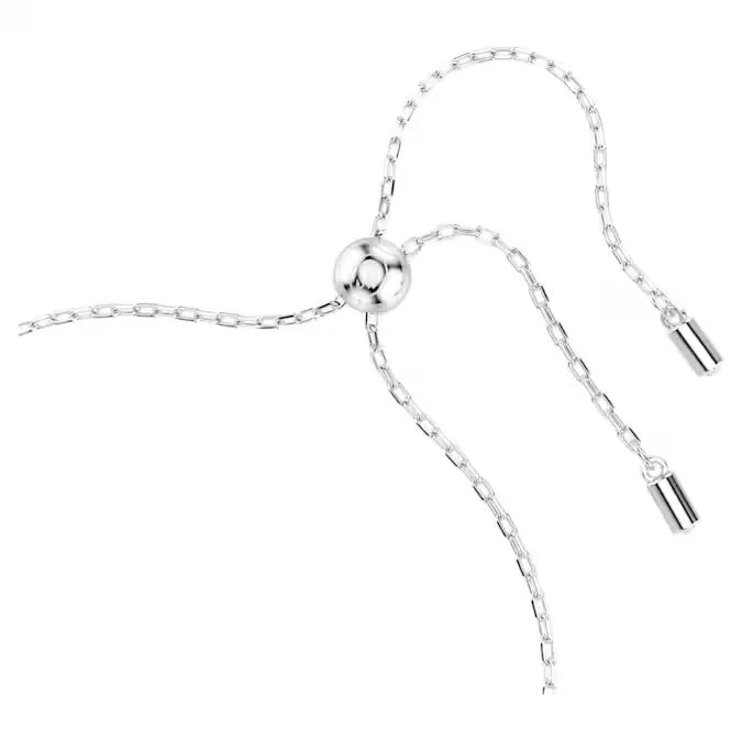 Bracciale Swarovski Magic Angelo Placcato Rodio e Zirconia Blu - BRACCIALE