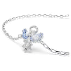 Bracciale Swarovski Magic Angelo Placcato Rodio e Zirconia Blu - BRACCIALE