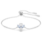 Bracciale Swarovski Magic Angelo Placcato Rodio e Zirconia Blu - BRACCIALE