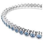 Bracciale Swarovski Tennis Imber Emily - Cristallo Blu Placcato Rodio - BRACCIALE