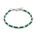 Bracciale Tango Malachite - 20 cm - BRACCIALE