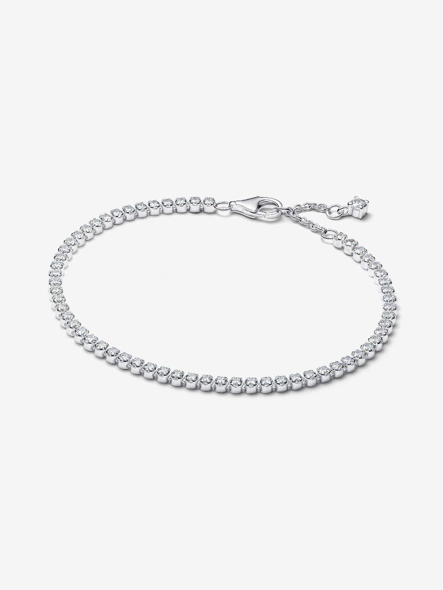 Bracciale Tennis Argento Sterling 925 - 18 - BRACCIALE