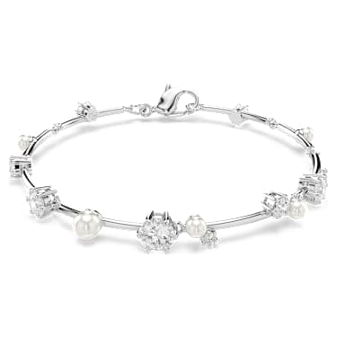 Bracciale Tennis Constella Crystal Pearl - BRACCIALE