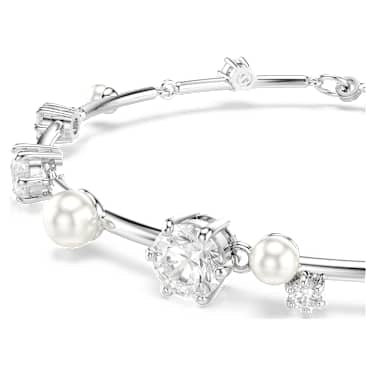 Bracciale Tennis Constella Crystal Pearl - BRACCIALE