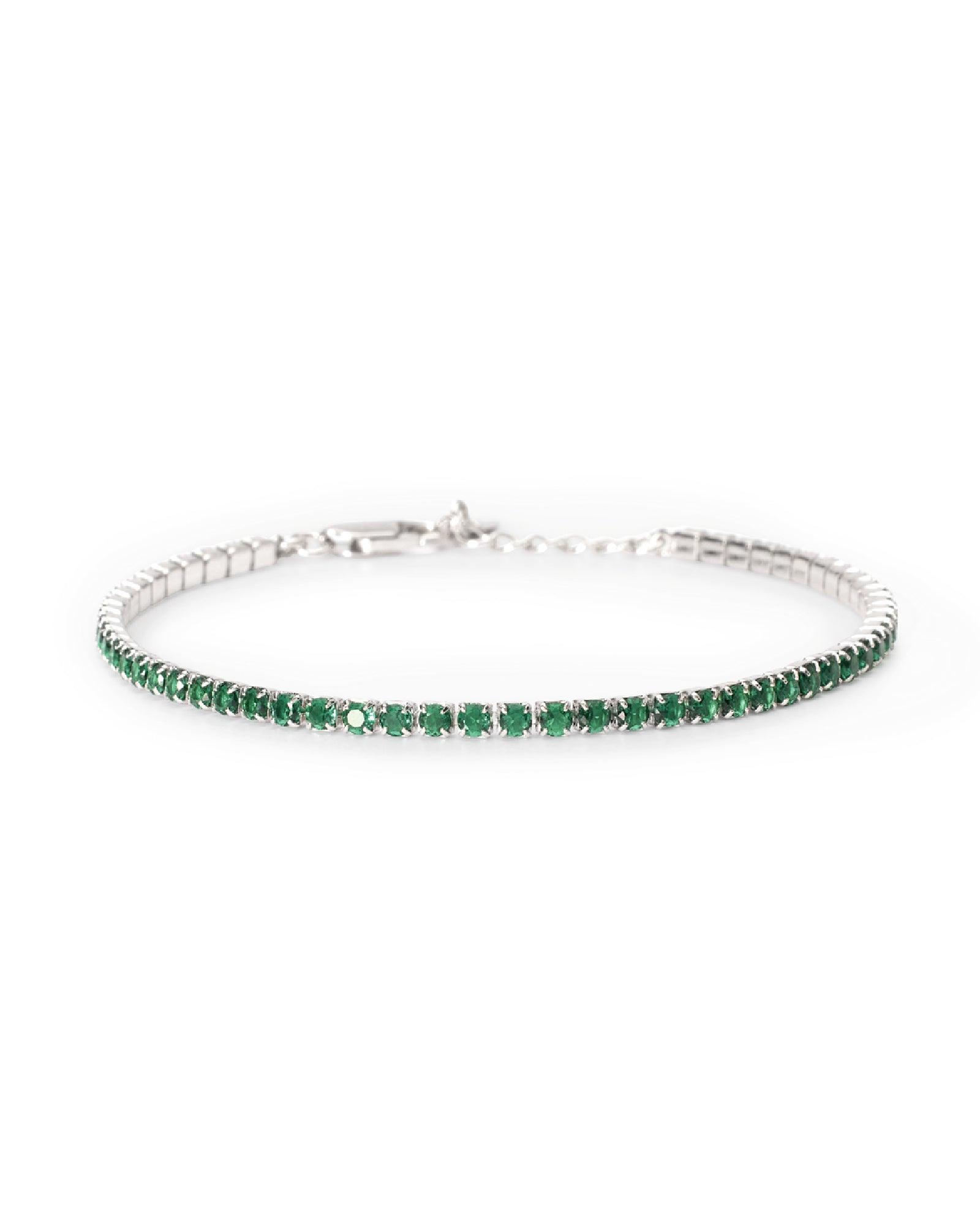 Bracciale Tennis Verde