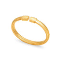 Bracciale Tubogas Croco Piccolo - Argento Dorato - BRACCIALE