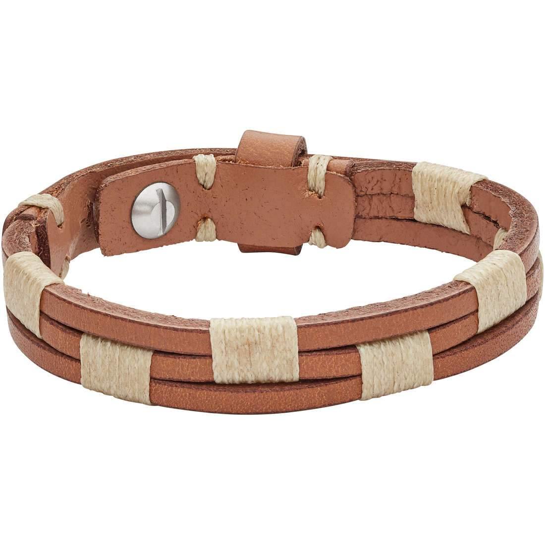 Bracciale uomo gioielli Fossil Vintage Casual