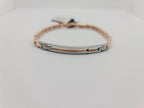 BRACCIALE UOMO IN ACCIAIO ROSÈ
