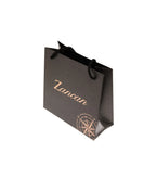 Bracciale Uomo Tennis Zancan in Argento Brunito e Spinelli Neri - BRACCIALE