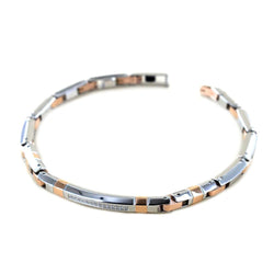 Bracciale Zancan da uomo in acciaio