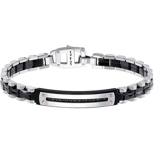BRACCIALE ZANCAN UOMOACCIAIO E CERAMICA