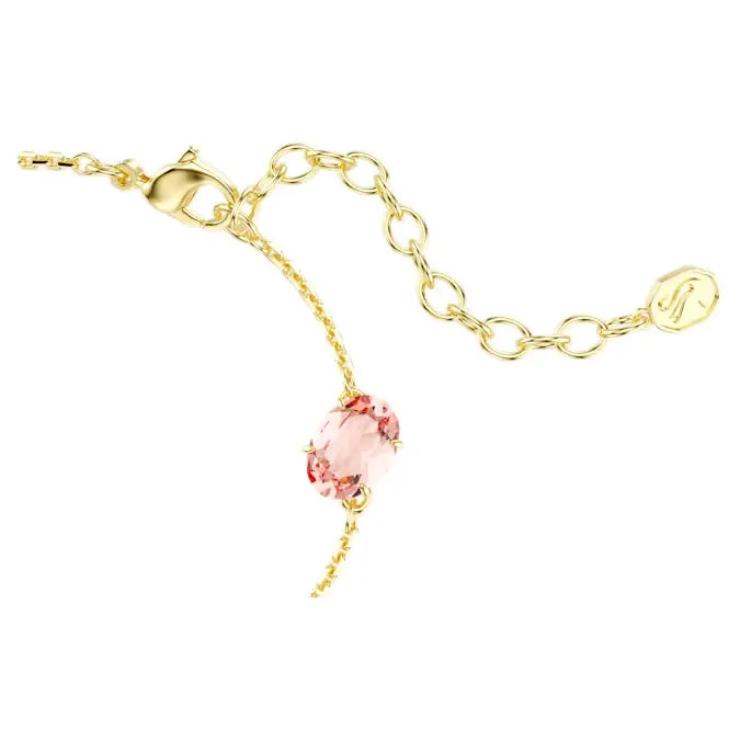 Braccialetto Gema TaglioBraccialetto Gema Taglio misto Cristalli pendenti Multicolore Placcato color oro misto