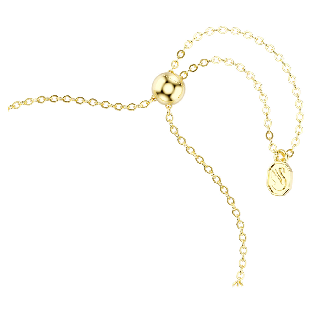 Braccialetto Imber Taglio Round, Blu, Finitura oro 18K