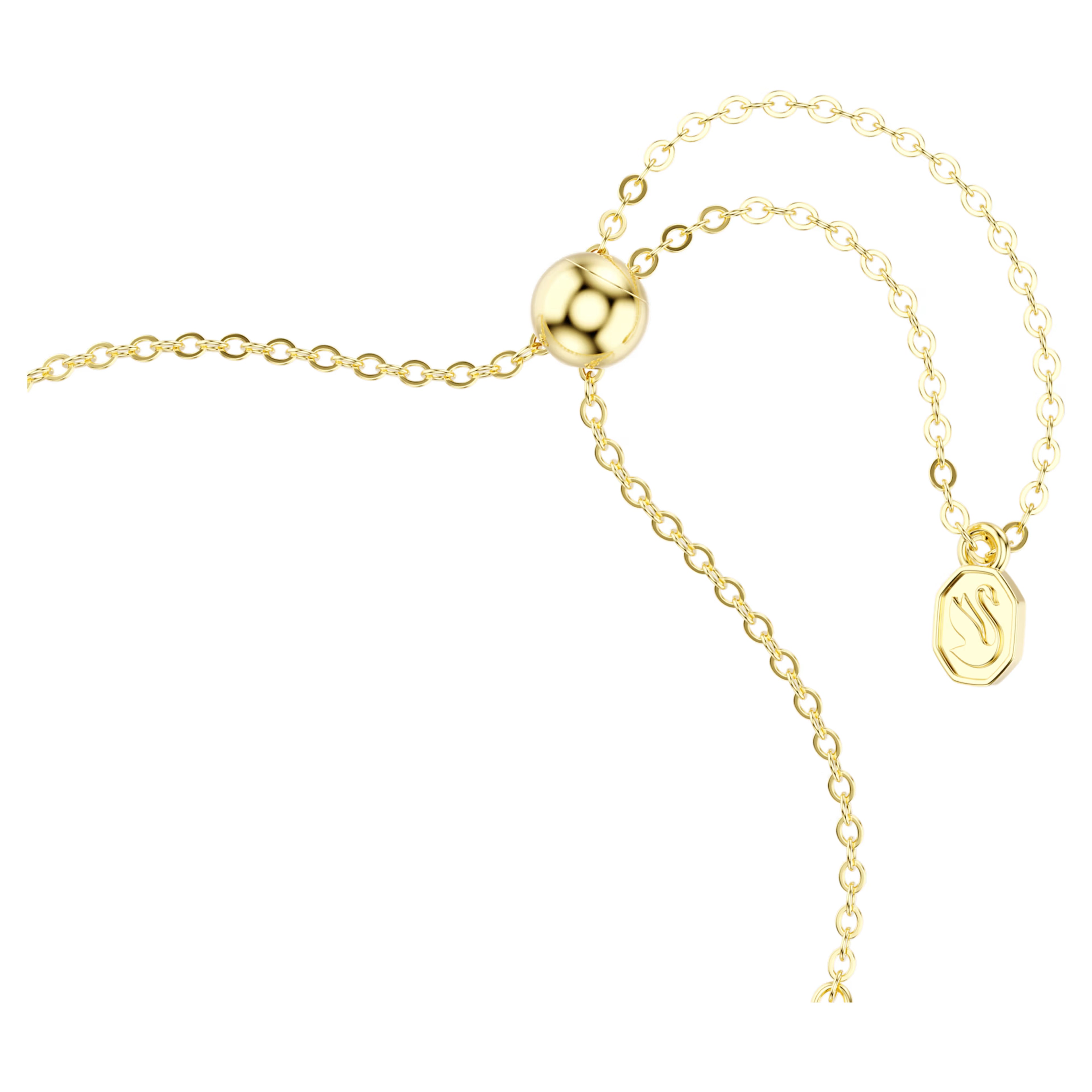 Braccialetto Imber Taglio Round, Blu, Finitura oro 18K