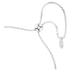 Braccialetto Mesmera Taglio Marquise, Bianco, Placcato rodio
