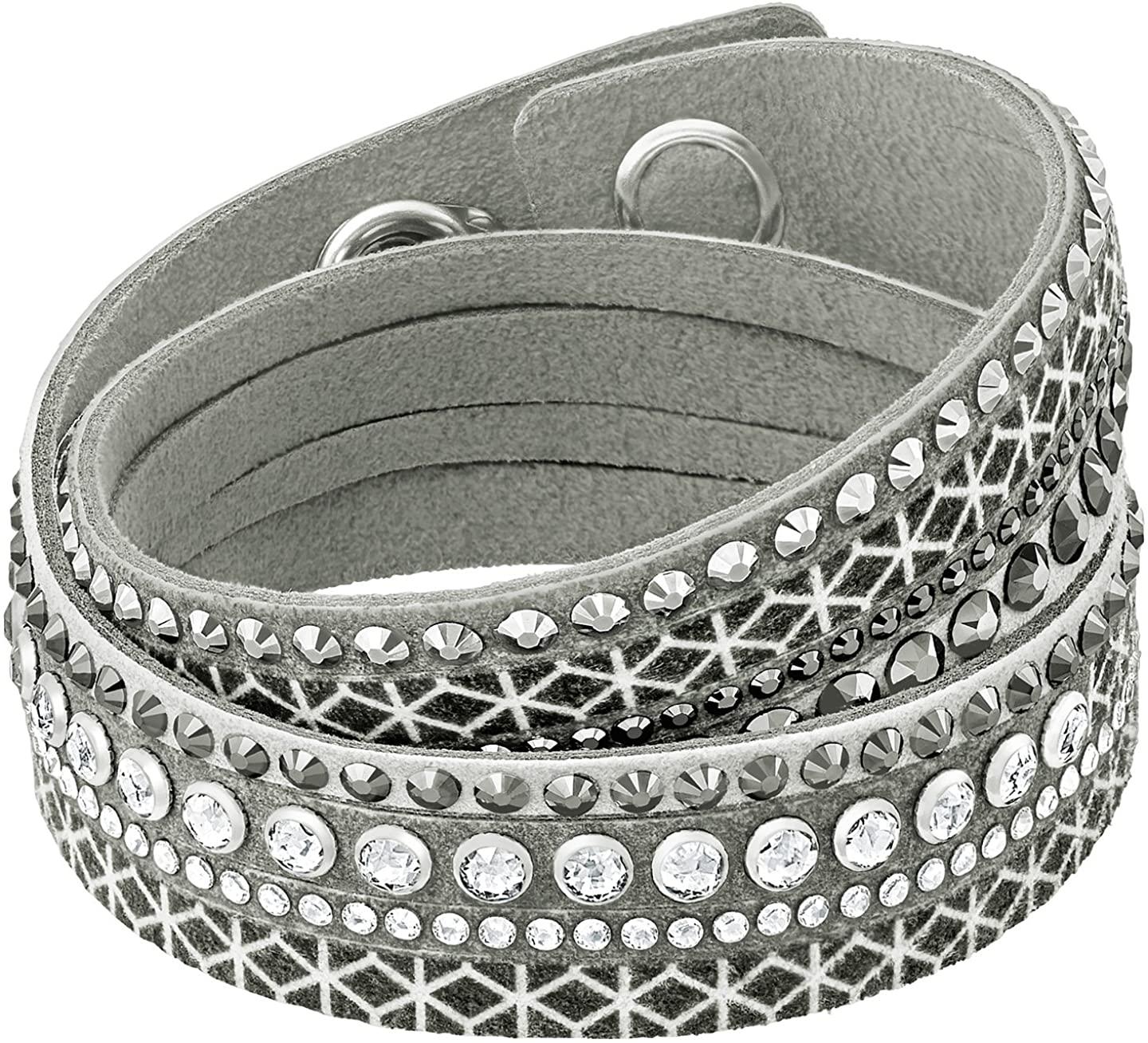 Braccialetto Slake Print Multicolore Multicolore scuro svarovski