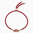 BRACCIALETTO SWAROVSKI POWER COLLECTION FIRE ELEMENT, ROSSO, PLACCATO COLOR ORO