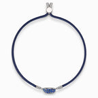 BRACCIALETTO SWAROVSKI POWER COLLECTION WATER ELEMENT, BLU, ACCIAIO INOSSIDABILE