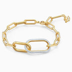 BRACCIALETTO TIME, BIANCO, MIX DI PLACCATURE