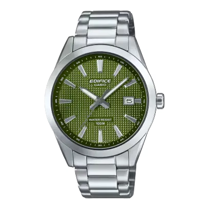 Casio Edifice EFV-160D-3AV – Orologio Analogico Classic in Acciaio con Quadrante Verde - OROLOGIO