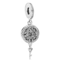 Charm Con Pendente Chiave D'amore Regale