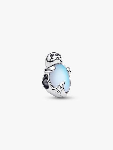 Charm Cucciolo di Foca ’Hold Me Close’ Argento Sterling 925 - CHARM