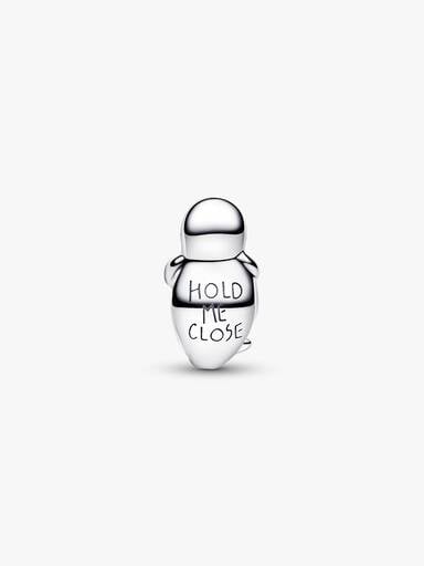 Charm Cucciolo di Foca ’Hold Me Close’ Argento Sterling 925 - CHARM