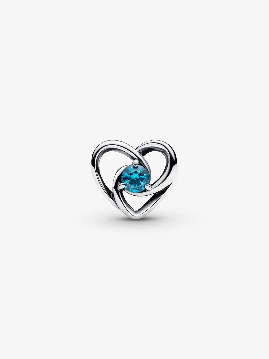 Charm Cuore Eterno Blu - CHARM