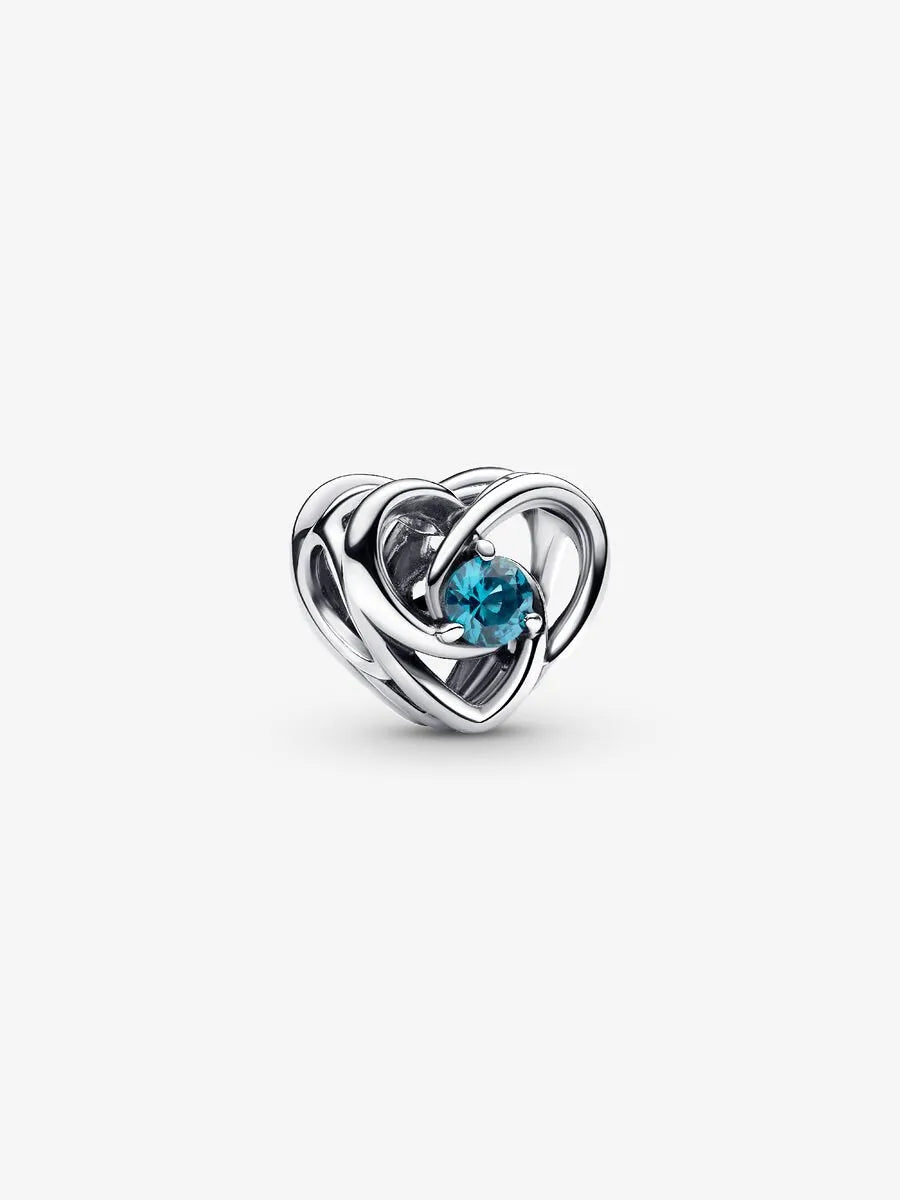 Charm Cuore Eterno Blu - CHARM