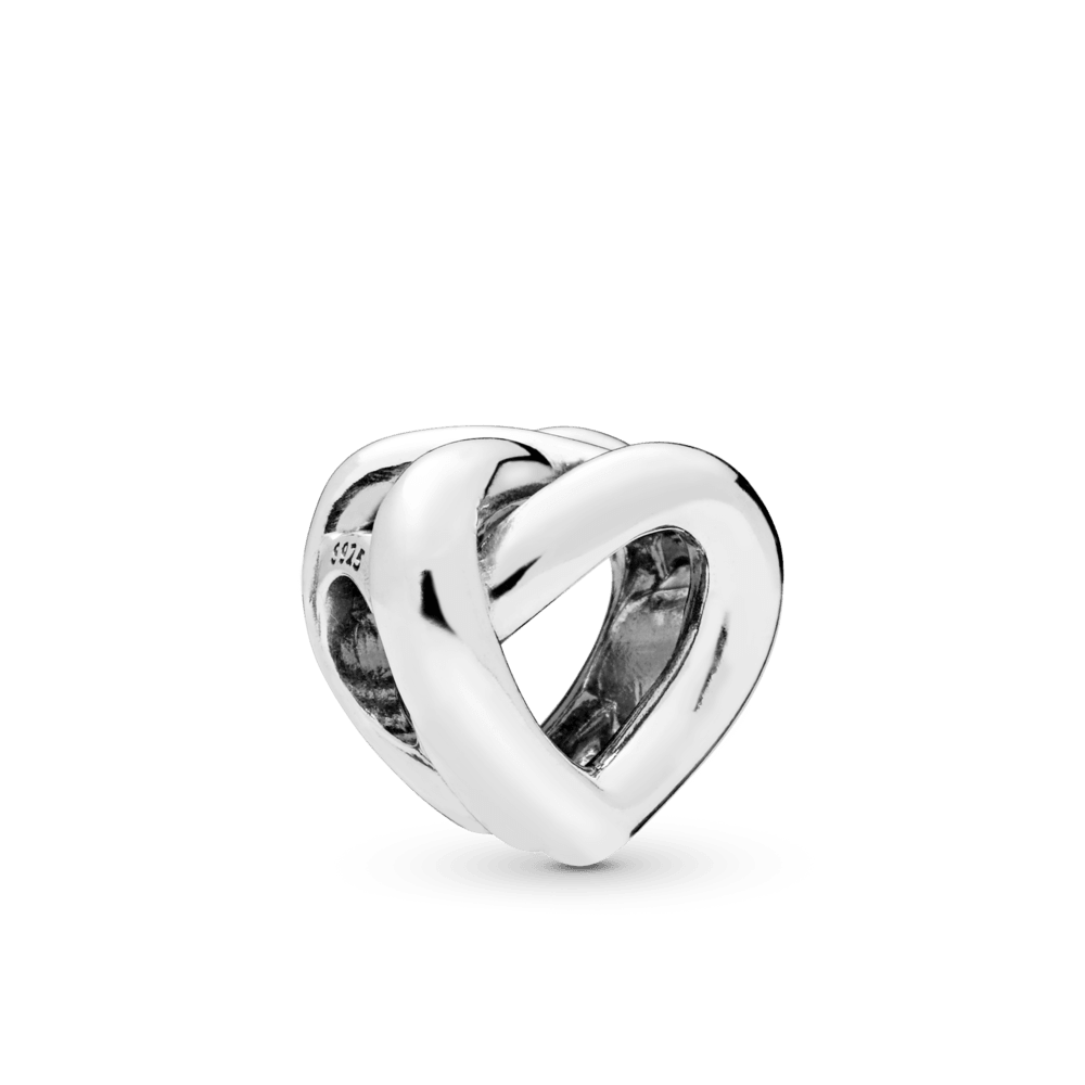 Charm Cuore Intrecciato