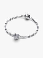 Charm Cuore Raggi Luminosi Argento Sterling 925 - CHARM