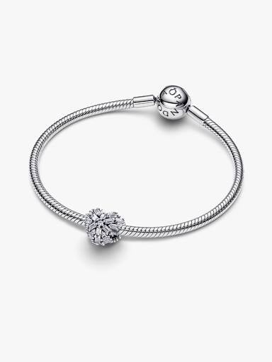 Charm Cuore Raggi Luminosi Argento Sterling 925 - CHARM
