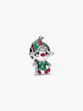 Charm Elfo di Babbo Natale Argento Sterling 925 - CHARM