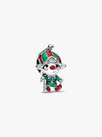 Charm Elfo di Babbo Natale Argento Sterling 925 - CHARM