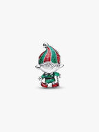 Charm Elfo di Babbo Natale Argento Sterling 925 - CHARM