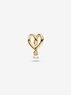 Charm Famiglia Dove l’Amore è Infinito Placcatura in Oro 14k - CHARM