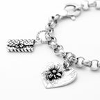 Charm Fiore Nel Cuore